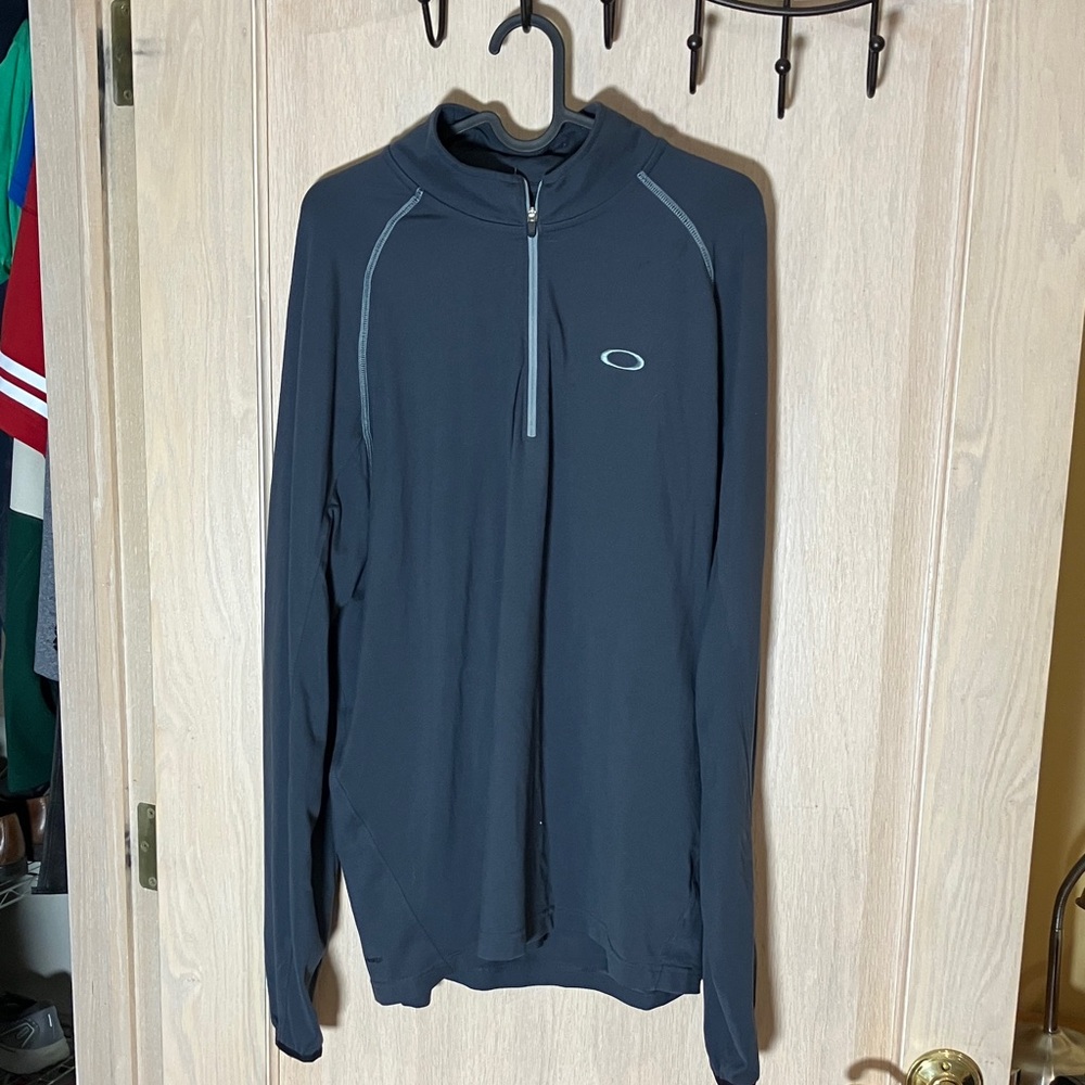Oakley Charcoal Half-Zip Pullover